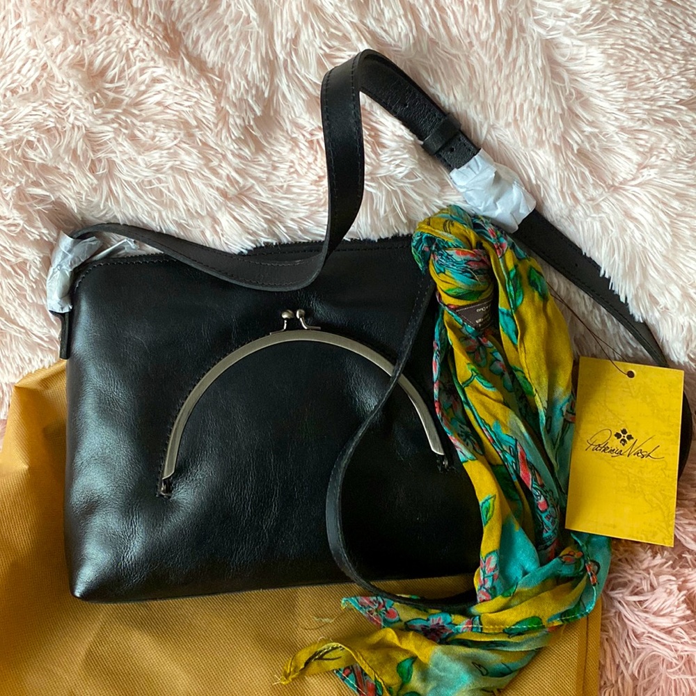 Patricia Nash Avellino Crossbody in Black!